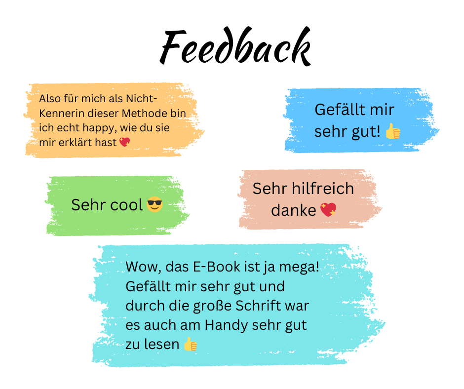 Feedback Melanie Lutz Feedback